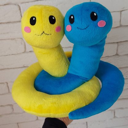 М'яка іграшка logo Python / logo Python plush / Мягкая Игрушка Питон logo Python