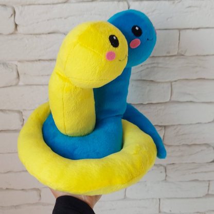 М'яка іграшка logo Python / logo Python plush / Мягкая Игрушка Питон logo Python