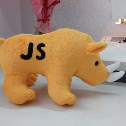 Я'яка Іграшка JS / Игрушка Носорог Джава Скрипт / JS plush toy / Игрушка Носорог