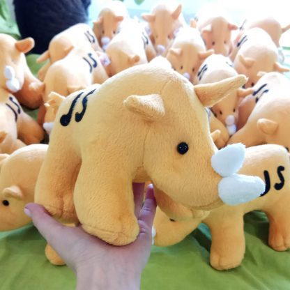 Я'яка Іграшка JS / Игрушка Носорог Джава Скрипт / JS plush toy / Игрушка Носорог