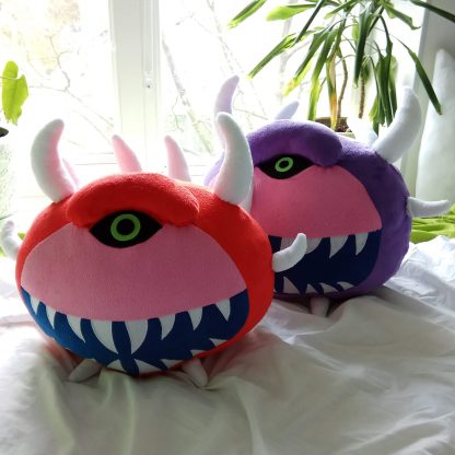 М'яка іграшка Doom Cacodemon Plush / Плюшевый Какодемон / Подушка игрушка Какодемон Дум / Cacodemon Doom plush