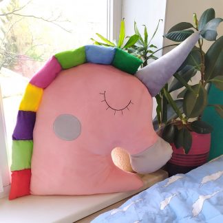 Єдиноріг Подушка Веселка / Подушка игрушка Единорог Радуга / Unicorn plush pillow