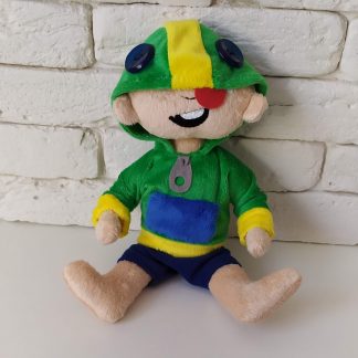 М'яка Іграшка Леон Бравл Старс / Мягкая Игрушка Леон Бравл Старс / Leon Brawl Stars plush