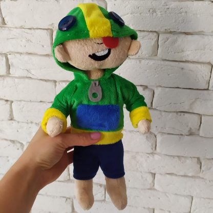 М'яка Іграшка Леон Бравл Старс / Мягкая Игрушка Леон Бравл Старс / Leon Brawl Stars plush