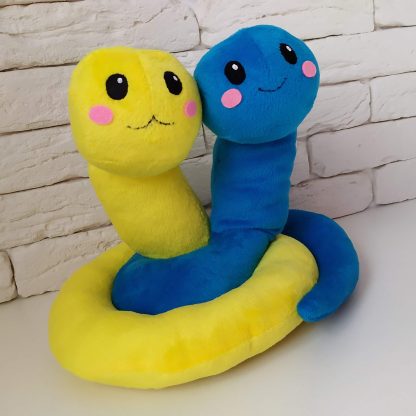 М'яка іграшка logo Python / logo Python plush / Мягкая Игрушка Питон logo Python