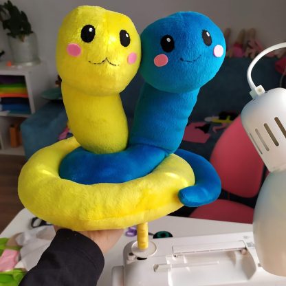 М'яка іграшка logo Python / logo Python plush / Мягкая Игрушка Питон logo Python