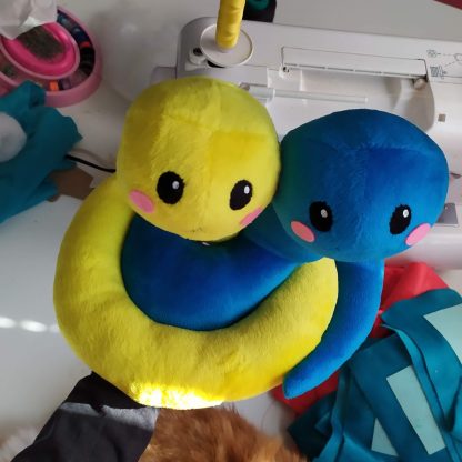 М'яка іграшка logo Python / logo Python plush / Мягкая Игрушка Питон logo Python