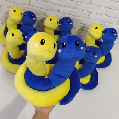 М'яка іграшка logo Python / logo Python plush / Мягкая Игрушка Питон logo Python