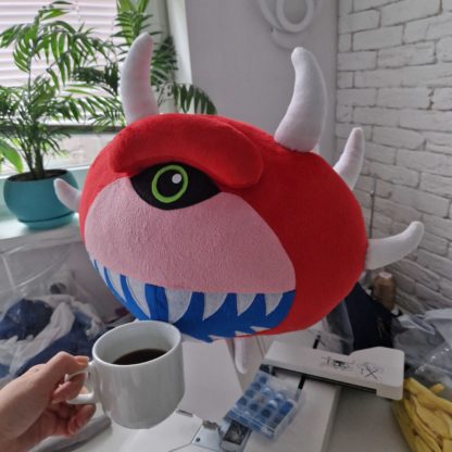 Іграшка Doom Cacodemon Plush / Іграшка Какодемон / Подушка игрушка Какодемон Дум / Cacodemon Doom plush