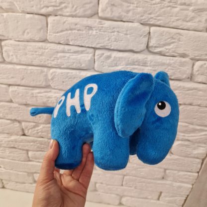 Іграшка слон PHP програмист / Игрушка для программиста Слон PHP / PHP plush toy